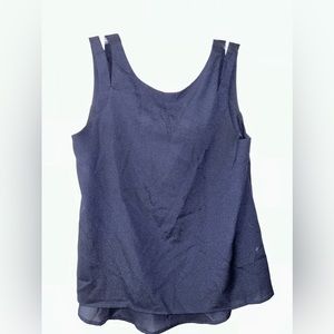 Gianni Bini tank top, navy blue, medium